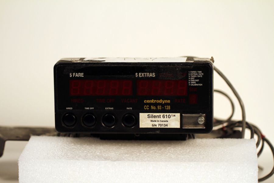 Installation of a taximeter